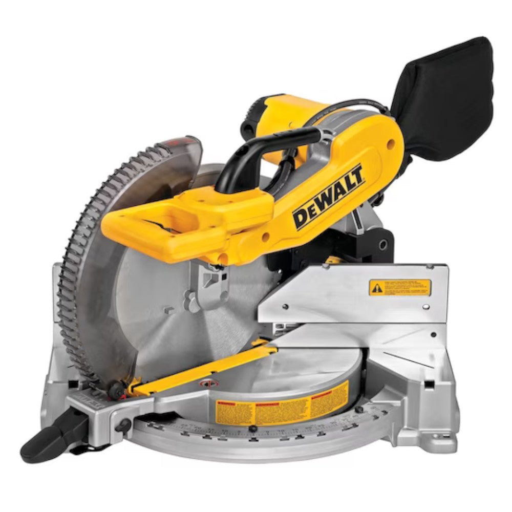 DEWALT Miter Saw, Double-Bevel, Compound, 12 inch, 15 Amp (DWS716) - Refurbished with Dewalt Warranty