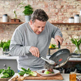 T-FAL E3030244 Jamie Oliver Quick and Easy Stainless Steel 20 cm Fry Pan