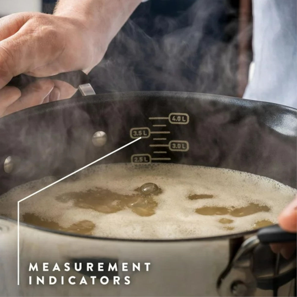 T-FAL E303S774 Jamie Oliver Quick & Easy Stainless Steel 7 Piece Cookware Set- Blemished Package with Full Warranty