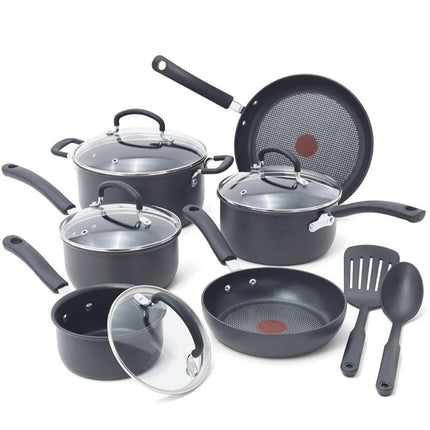 T-FAL Ultimate Hard Anodized Non-Stick 12 pc set - E765SC75