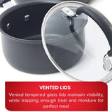 T-FAL E765SC75  Ultimate Hard Anodized Non-Stick 12 pc set - Blemished package with full warranty