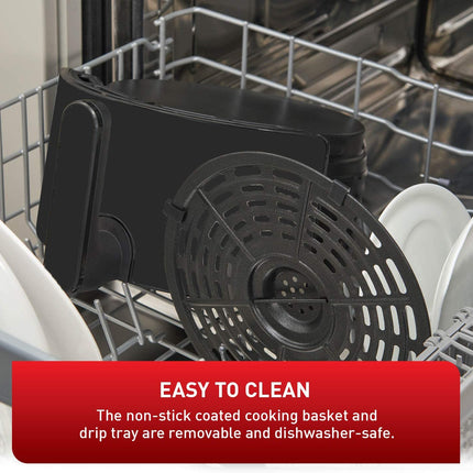 T-FAL Compact Digital Air Fryer 1.6L - Blemished package with full warranty - EY301850
