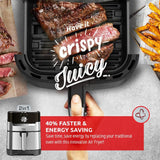 T-FAL EY501D50  Easy Fry and Grill Air fryer - Blemished package with full warranty