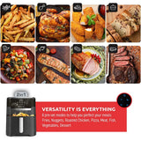 T-FAL EY505850 Easy Fry Air Fryer & Grill 2 in1 XL Air Fryer
