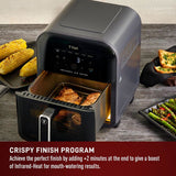 T-FAL EY823BU0 Infrared Air Fryer, Premium Infra-heat Technology - Blemished package with full warranty