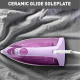 T-FAL FV1955 Steam Essential Plus Ceramic Soleplate Steam Iron- Blemished package with full warranty