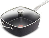 T-FAL Sapphire 6Qt Deep Square Pan with Lid (26cm) - G1044054