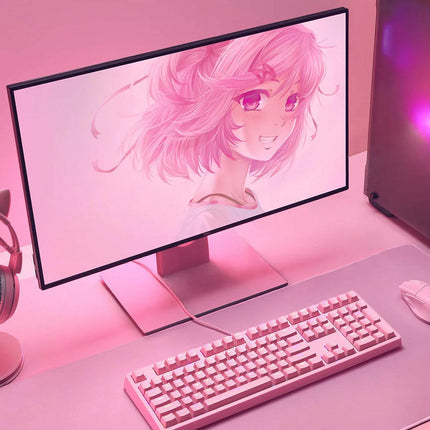 AUKEY G15 Mechanical Gaming Keyboard RGB Pink