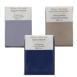HOME AESTHETICS HA-1315K Pillowcase Assorted Solid Colour King 2PK