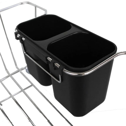 HOME AESTHETICS HA-4401 Dishrack Chrome with Rubbermaid
