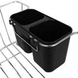 HOME AESTHETICS HA-4401 Dishrack Chrome with Rubbermaid