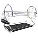 HOME AESTHETICS HA-4403 Dishrack 2 Tier  With Rubbermaid