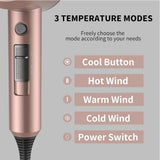 DOOAIR Ionic Professional Blow Dryer in Red