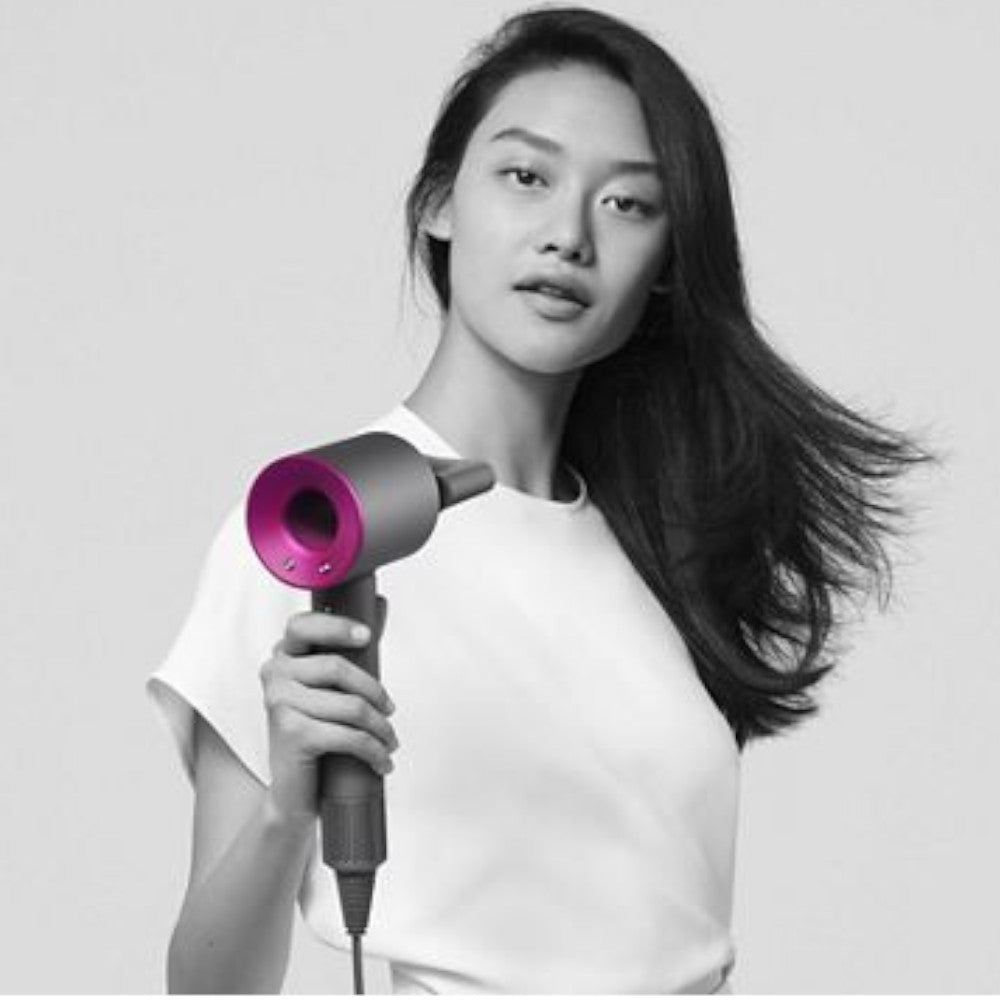 DYSON OFFICIAL OUTLET - Supersonic Hair Dryer Fuchsia+Nickel - Refurbished with 1 year Dyson Warranty - (Excellent) - HD07