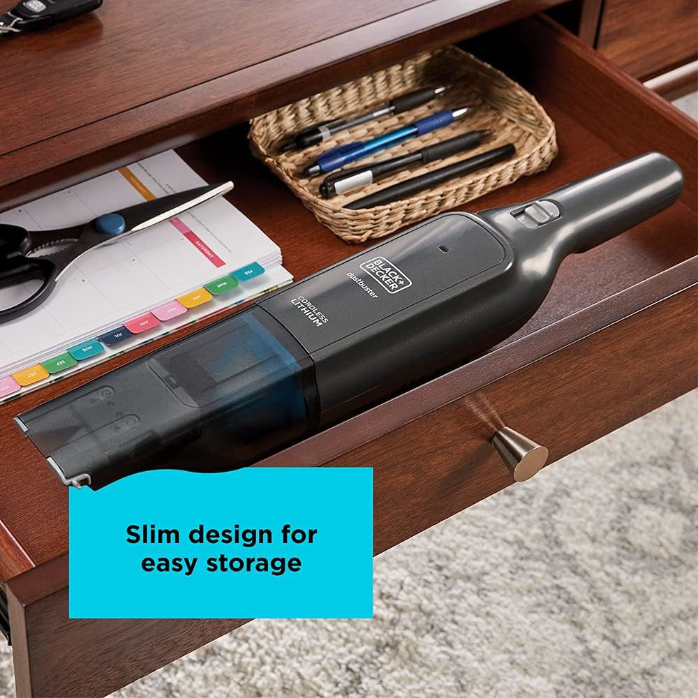 BLACK+DECKER DUSTBUSTER HLVC320J01 AdvancedClean™ Slim Cordless Hand Vacuum