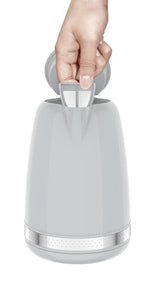 T-FAL 1.7L Grey Soleil Kettle - Blemished package with full warranty - KO325E50