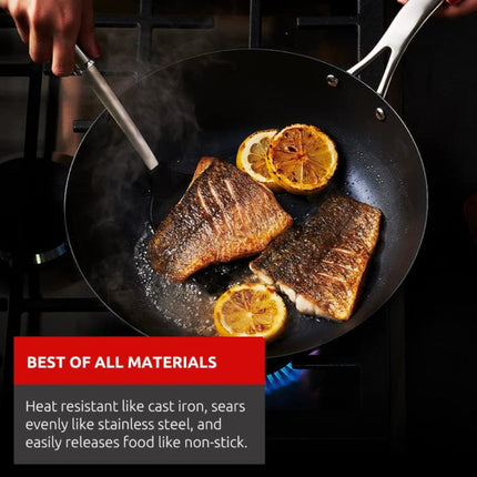 LAGOSTINA L700040124 Blue Carbon Steel, 24 cm Skillet