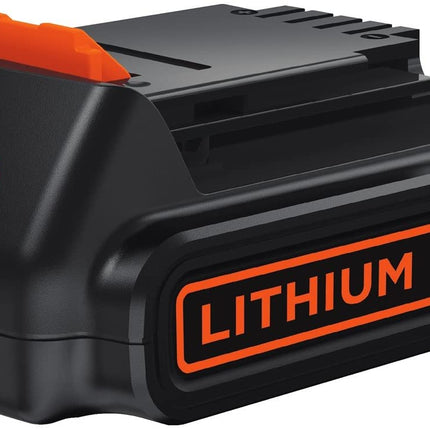 BLACK+DECKER 20V MAX 1.5 Ah Lithium Ion Battery - LBXR20