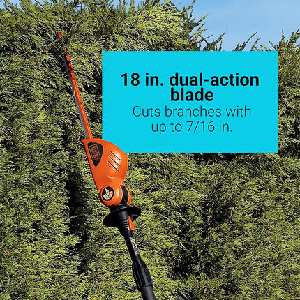 BLACK+DECKER Bare 20v Max Lithium Ion Pole Hedge Trimmer - LPHT120B