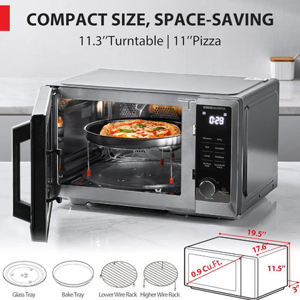 TOSHIBA ML2-EC09SAIT(BS) 6 in 1 Inverter Microwave Oven Air Fryer Combo