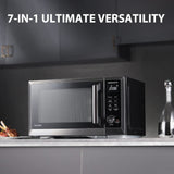 TOSHIBA ML2-TC10SAIT(SS) 7-in-1 Countertop Microwave Oven with Air Fryer - Quality recertified with Home Essentials warranty