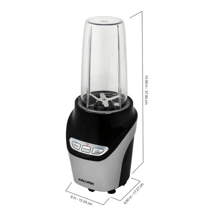 KALORIK NBL43216BK 8-Piece Nutrition Blender Set