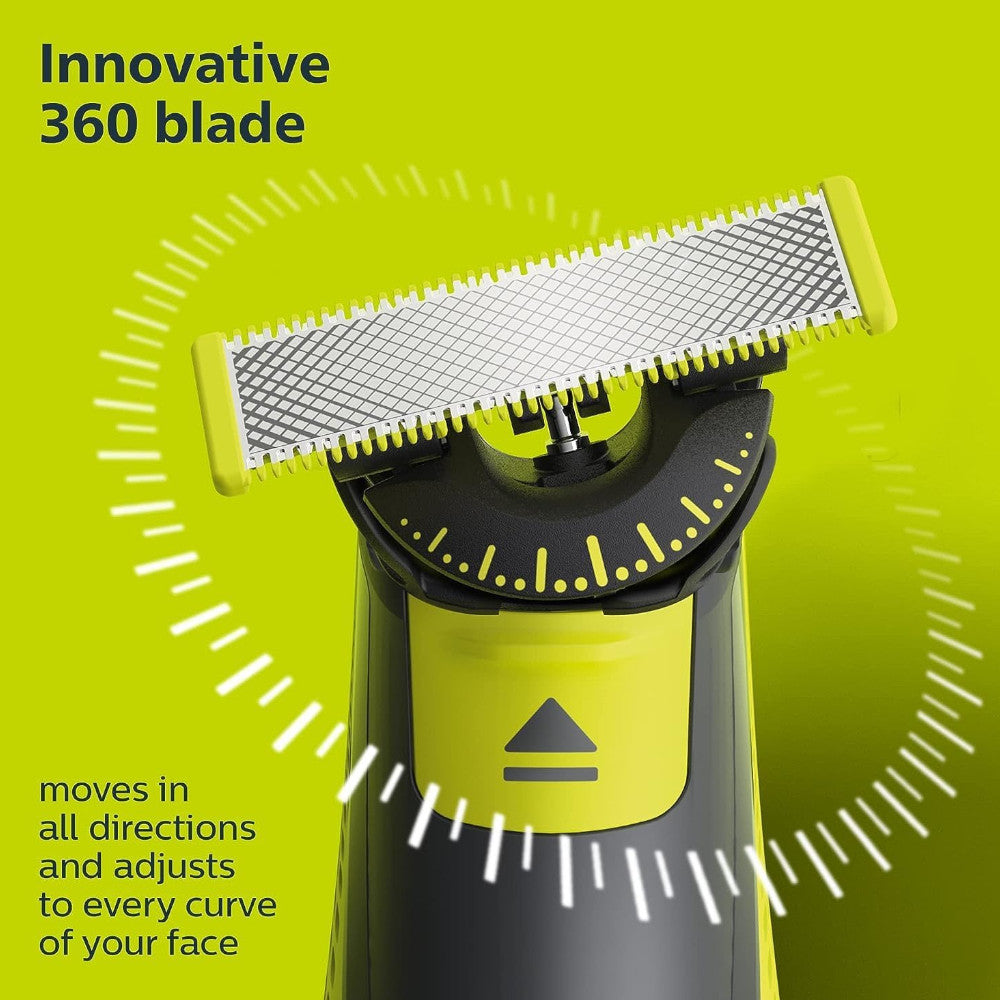 PHILIPS QP2724/22 OneBlade 360 Face Wet & Dry, Trim, Edge & Shave