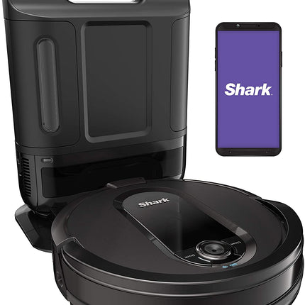 SHARK Robot Vacuum with Self Empty Canister - Factory serviced with Home Essentials warranty - RV1001A