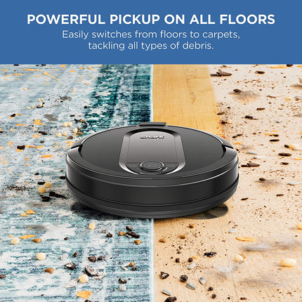SHARK Robot Vacuum with Self Empty Canister - Factory serviced with Home Essentials warranty - RV1001A