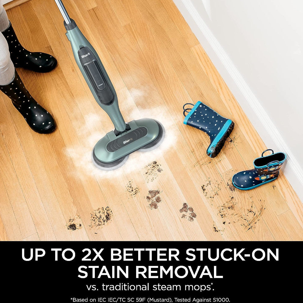 SHARK S7000C Steam & Scrub All-in-One Scrubbing and Sanitizing Hard Floor Steam Mop - Factory serviced with 90 day warranty