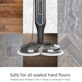 SHARK S7201 Steam & Scrub with Steam Blaster Technology All-in-One Hard Floor Steam Mop - Factory serviced with 90 day warranty