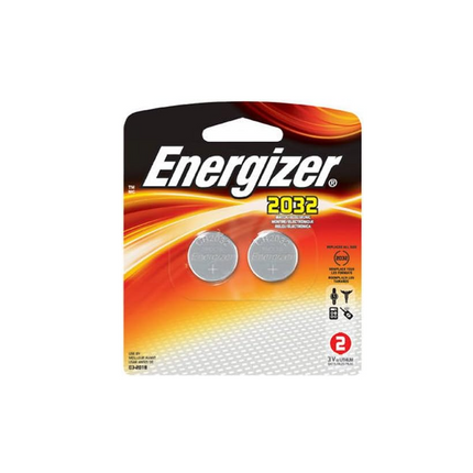 Energizer Lithium Coin Watch/Electronic Battery 2032, 2-Count