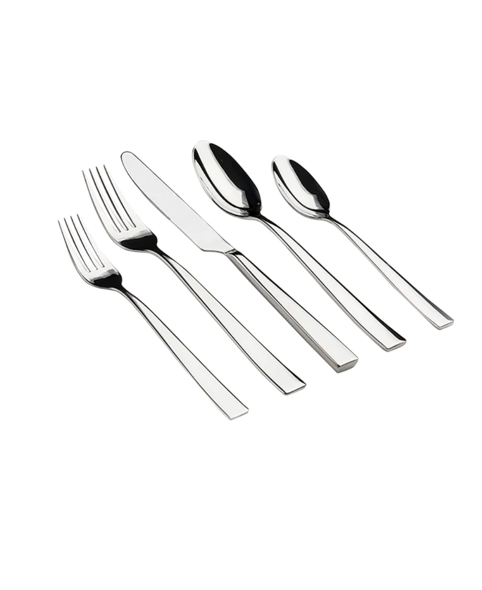 Gourmet Settings - Stainless Steel Flatware Set (60 Piece, Resto)