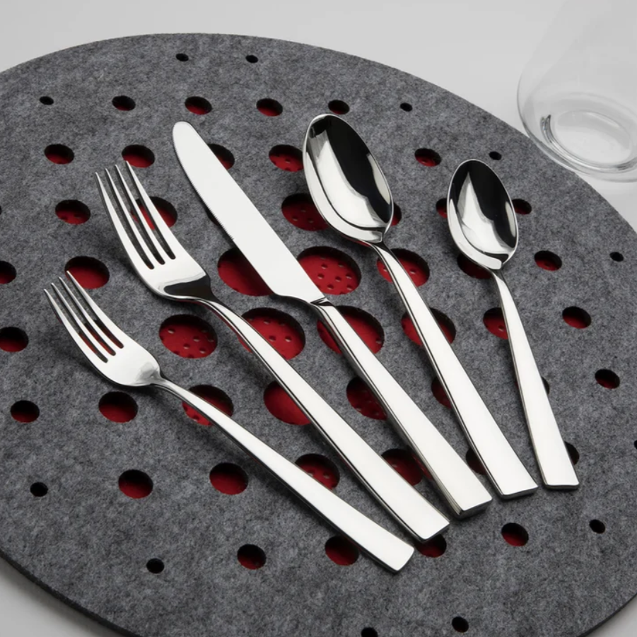 Gourmet Settings - Stainless Steel Flatware Set (60 Piece, Resto)
