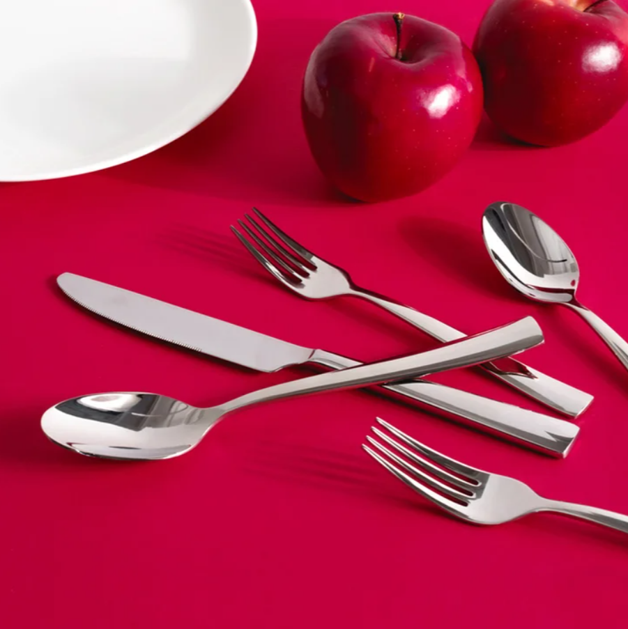 Gourmet Settings - Stainless Steel Flatware Set (60 Piece, Resto)