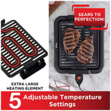 T-FAL Smokeless Indoor Non Stick Grill - Blemished package with full warranty - TG403D52
