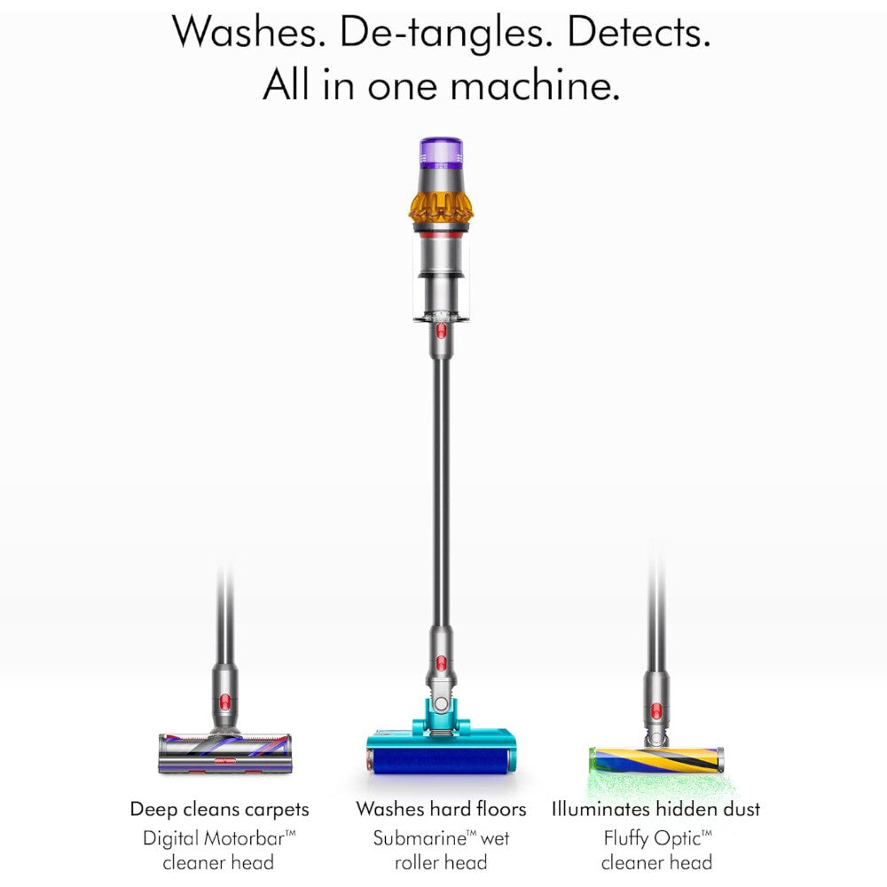 DYSON OFFICIAL OUTLET - V15 Detect Submarine Cordless Vacuum - Refurbished with 1 year Dyson Warranty (Excellent)