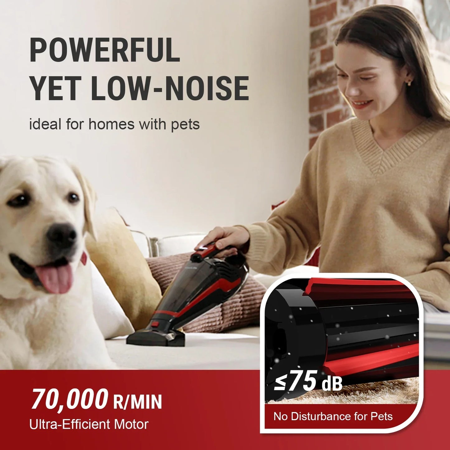 VacLife Cordless Handheld Vacuum