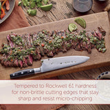 Wolf Gourmet WGCU100S 7 Piece Cutlery Knife Set- Blemished Package with Full Warranty