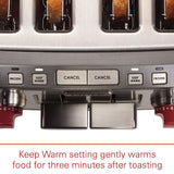 WOLF Gourmet 4-Slice Extra-Wide Slot Toaster - Factory serviced with 1 year warranty - WGTR104S