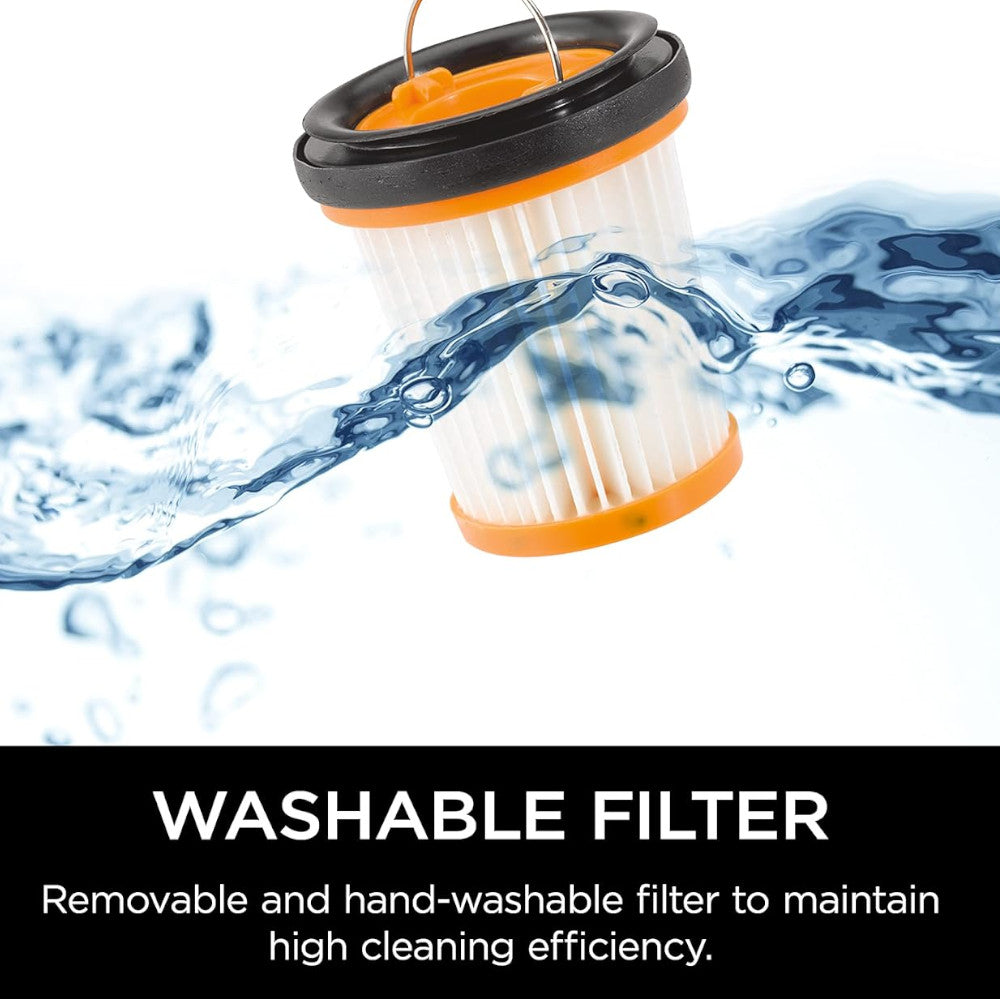 SHARK WV205 WANDVAC Handheld Vacuum - Factory serviced with Home Essentials warranty