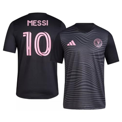 adidas Lionel Messi Inter Miami CF #10 Men's Player Name & Number Performance Shirt, Black