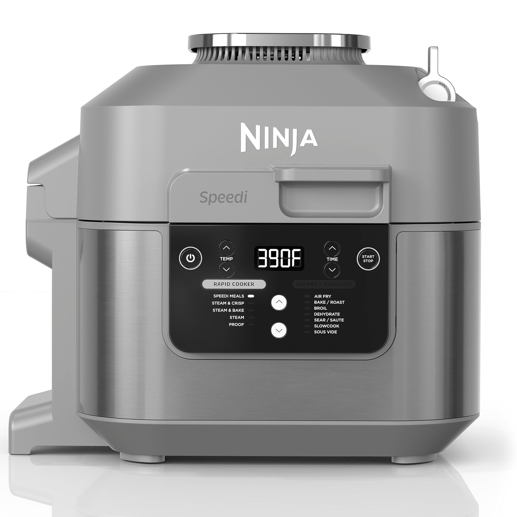 Ninja SF301 Speedi Rapid Cooker & Air Fryer, 6-Quart Capacity, 12-in-1 Functions to Steam, Bake, Roast, Sear