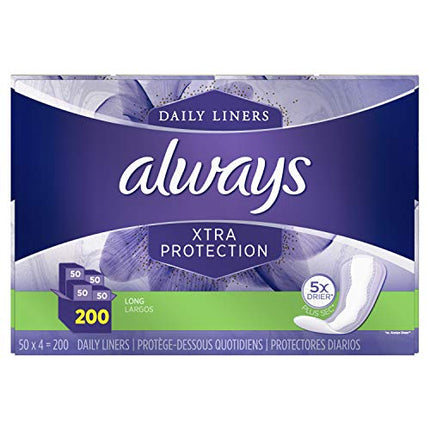 Always dri-liners Slipeinlagen Long, 200 Stück