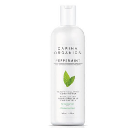 Carina Organics Peppermint Cooling Scalp Conditioner, 360 ml, White