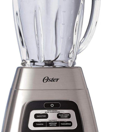 Oster Texture Select Master Series Blender with Glass Jar, Chrome