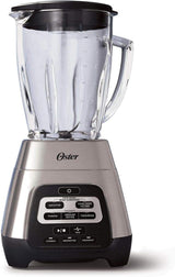 Oster Texture Select Master Series Blender with Glass Jar, Chrome