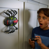 HEX BOTS, Wall Crawler Spider, Black