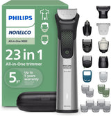 Philips , All-in-One 9000 Series 23-Piece Trimmer - Electric Shaver and Clipper for Face, Beard, Head & Body, , Stainless Steel
