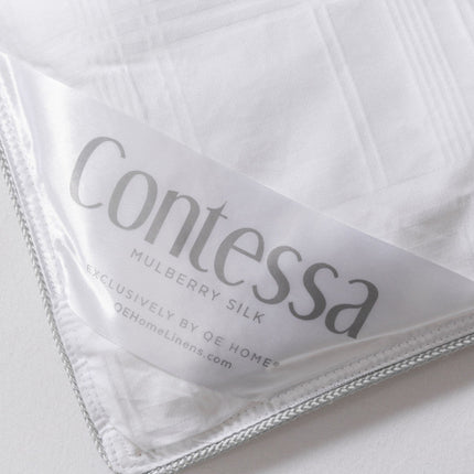 QEHOME Contessa Mulberry Silk Duvet King